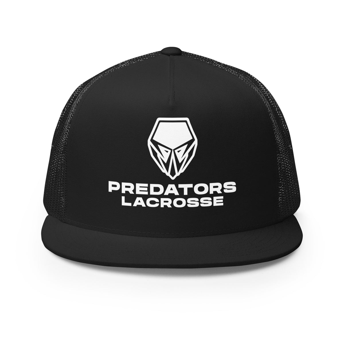 Performance | 5 Panel Trucker Cap | Predators Lacrosse | Crest Logo