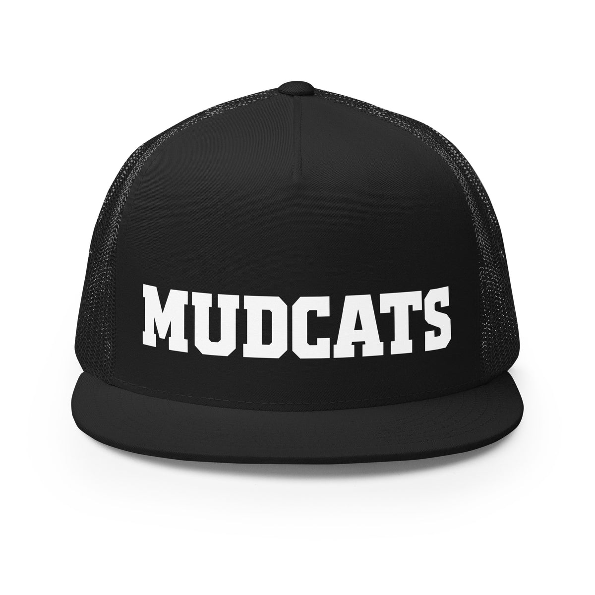 Performance | 5 Panel Trucker Cap | Geneseo Mudcats | Crest Logo