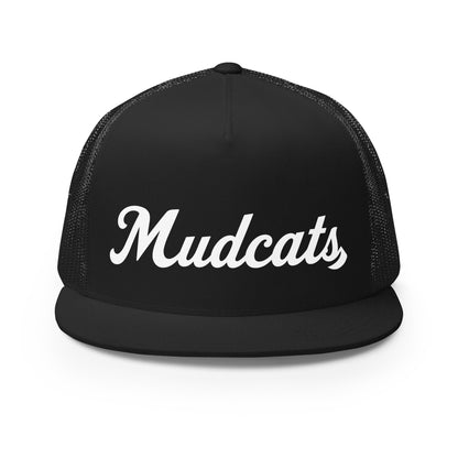 Performance | 5 Panel Trucker Cap | Geneseo Mudcats | Lettermark Logo