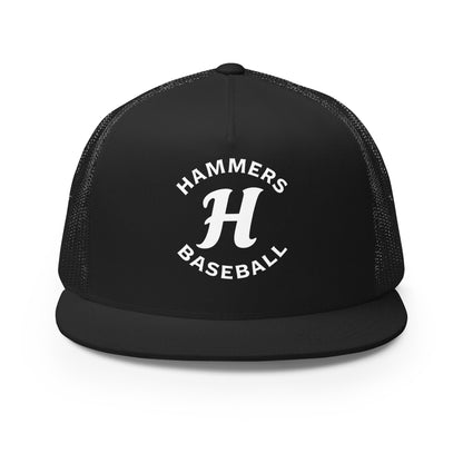 Performance | 5 Panel Trucker Cap | Hammers Baseball (10U) | Badge Logo