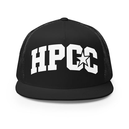 Performance | 5 Panel Trucker Cap | Hyde Park Cowboys | Emblem Logo