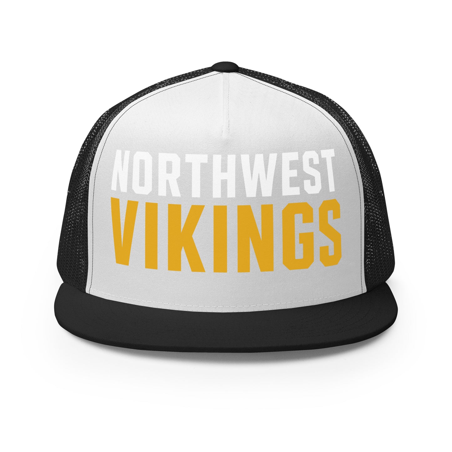 Performance | 5 Panel Trucker Cap | Northwest High School | Vikings Logo