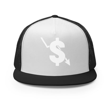 Performance | 5 Panel Trucker Cap | The Lowest Bidders | Shield Logo