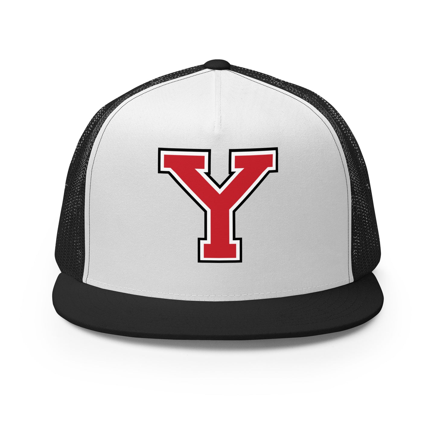 Performance | 5 Panel Trucker Cap | Yukon Student Council | Y-Mark Logo