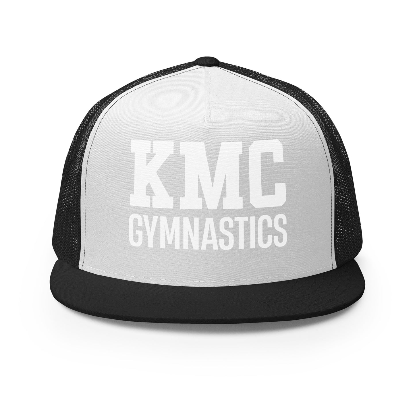 Performance | 5 Panel Trucker Cap | KMC Dance & Gymnastics | Crest Logo