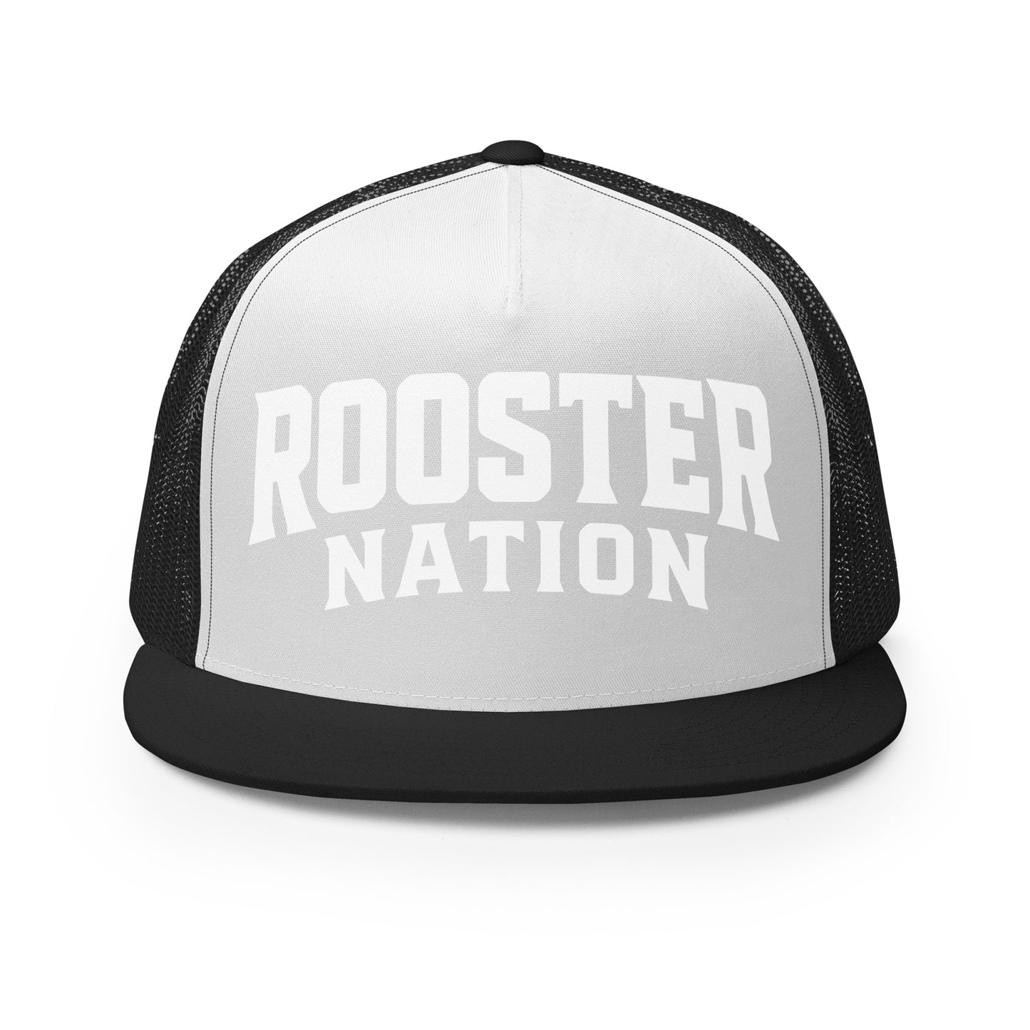 Performance | 5 Panel Trucker Cap | Rooster Nation | Shield Logo