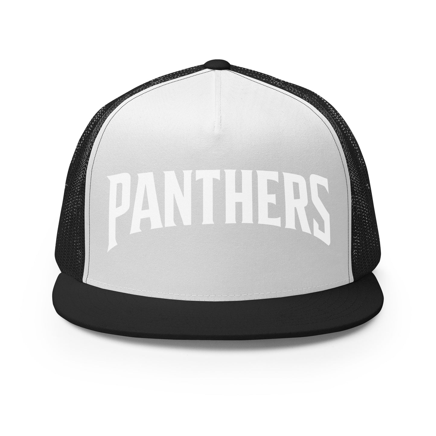 Performance | 5 Panel Trucker Cap | Central Falls Panthers | Script Logo