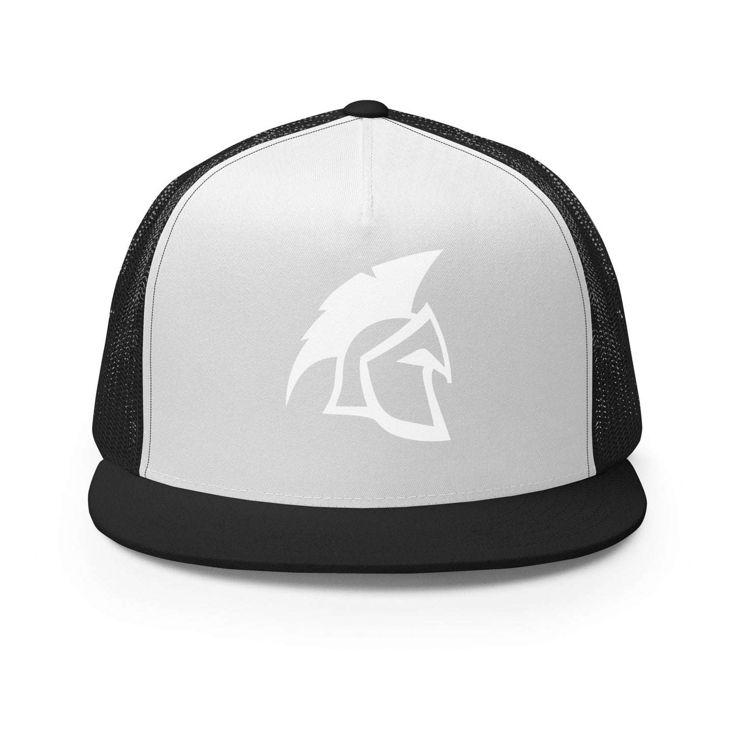 Performance | 5 Panel Trucker Cap | Sanford Spartans | Crest Logo