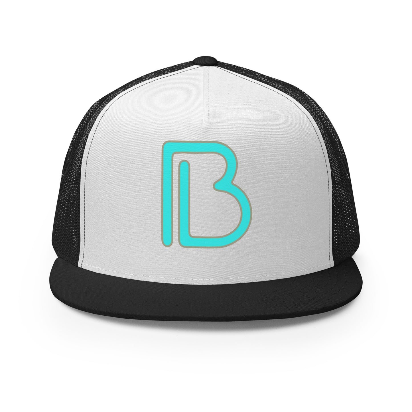 Performance | 5 Panel Trucker Cap | Mulligames | Lettermark Logo