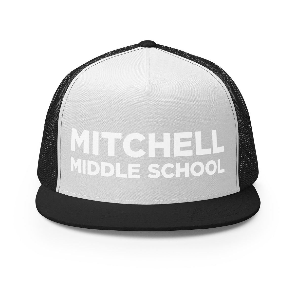 Performance | 5 Panel Trucker Cap | Mitchell Middle School Softball | Crest Logo