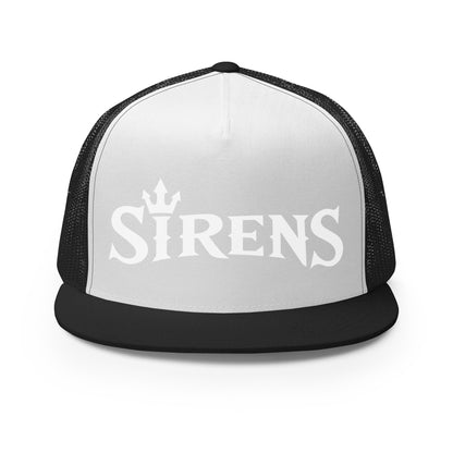 Performance | 5 Panel Trucker Cap | Naples Sirens | Emblem (Variant) Logo