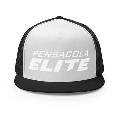 Performance | 5 Panel Trucker Cap | Pensacola Elite Inc. | Crest Logo