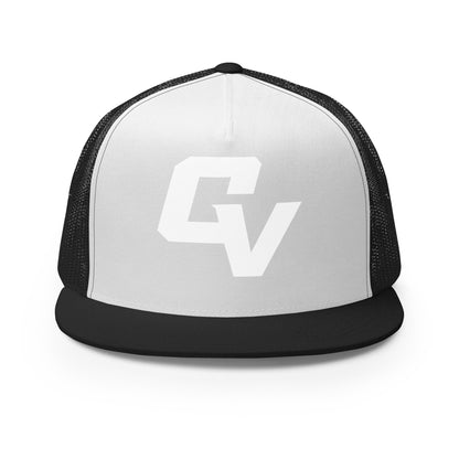 Performance | 5 Panel Trucker Cap | Cumberland Valley Coyotes Football | Crest Logo
