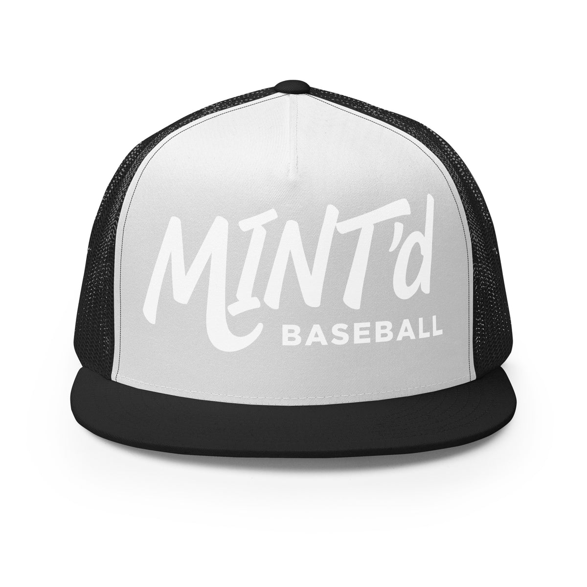 Performance | 5 Panel Trucker Cap | MINT'd Baseball | Crets (Variant) Logo