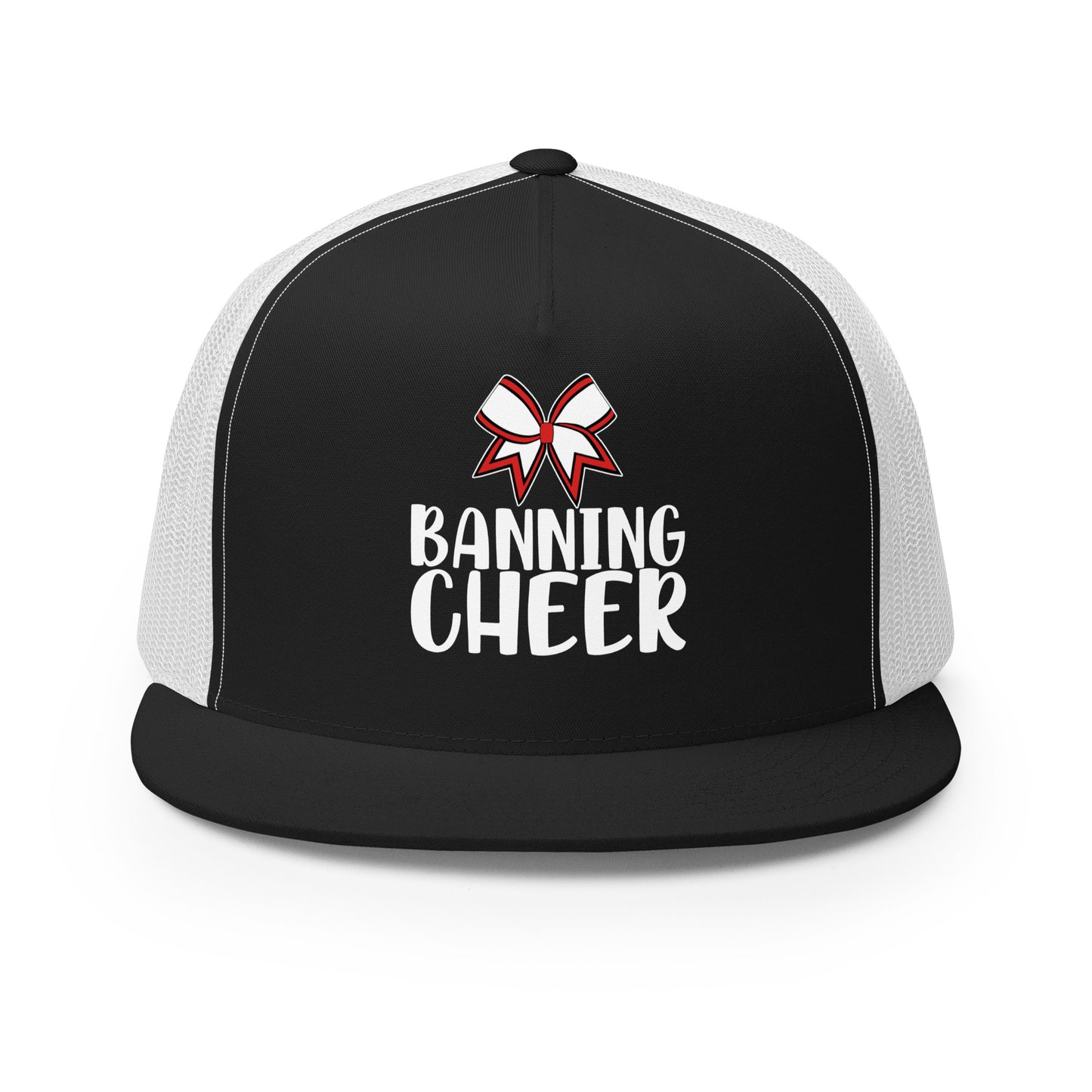 Performance | 5 Panel Trucker Cap | BHS Coed Cheer | Banning Cheer Logo