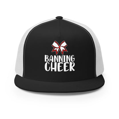 Performance | 5 Panel Trucker Cap | BHS Coed Cheer | Banning Cheer Logo