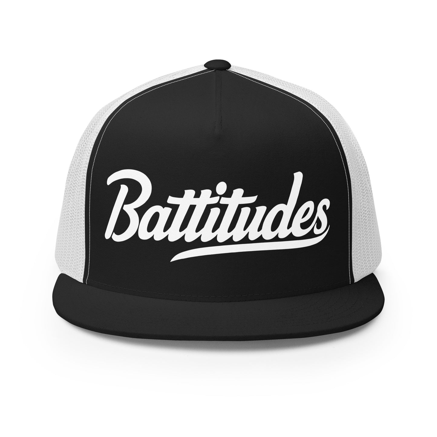 Performance | 5 Panel Trucker Cap | Battitudes | Script Logo