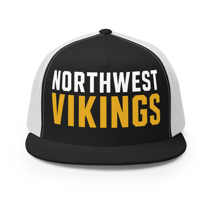 Performance | 5 Panel Trucker Cap | Northwest High School | Vikings Logo