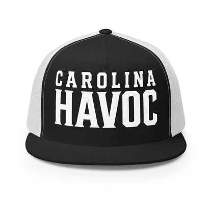 Performance | 5 Panel Trucker Cap | Carolina Havoc | Emblem Logo