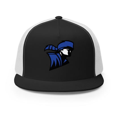 Performance | 5 Panel Trucker Cap | Western High School Football | Emblem Logo