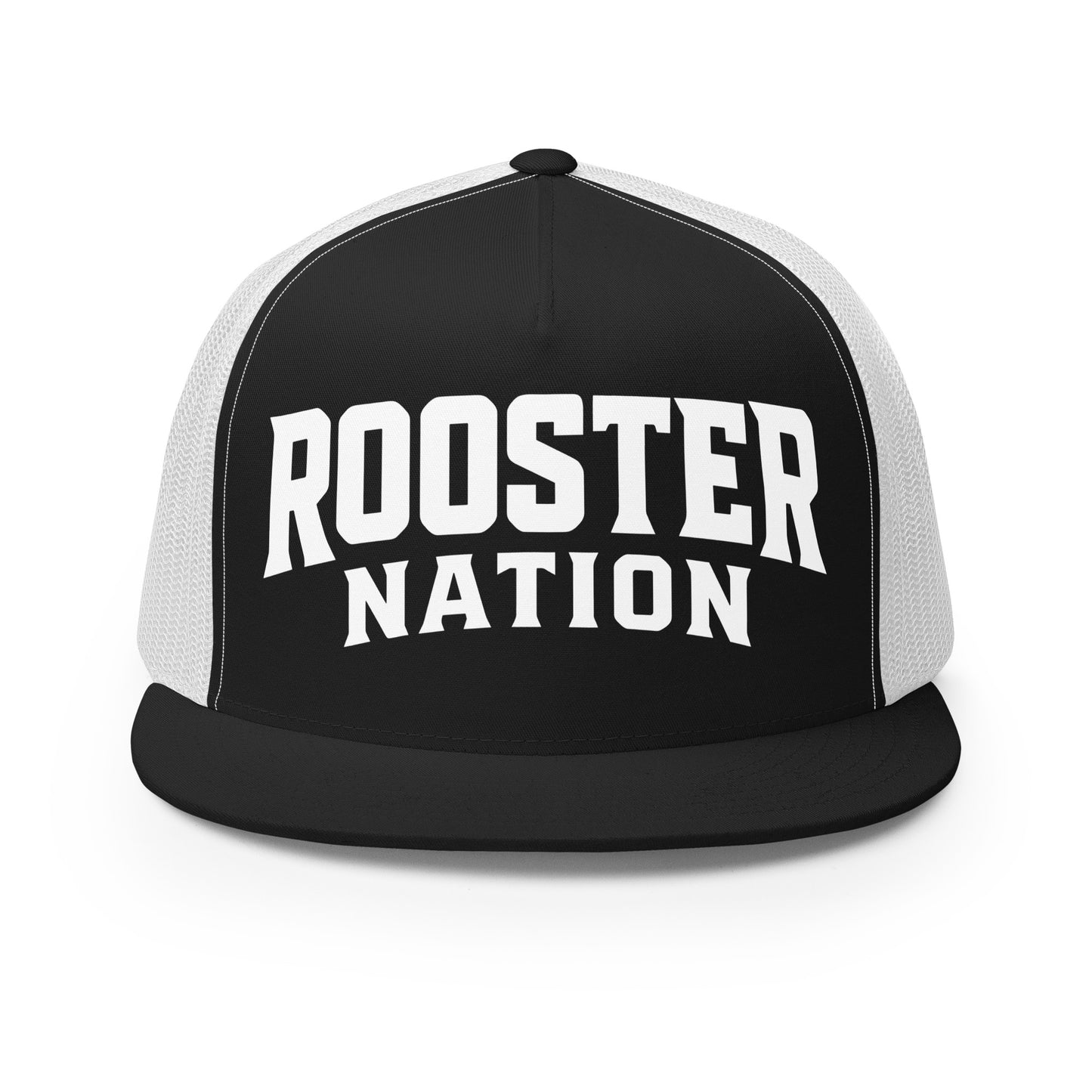 Performance | 5 Panel Trucker Cap | Rooster Nation | Shield Logo