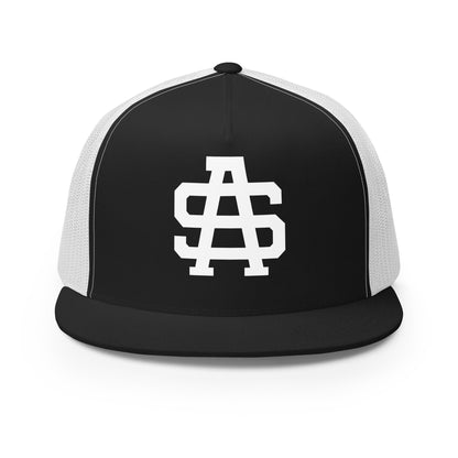 Performance | 5 Panel Trucker Cap | South Alabama Select 8U | Mark Logo