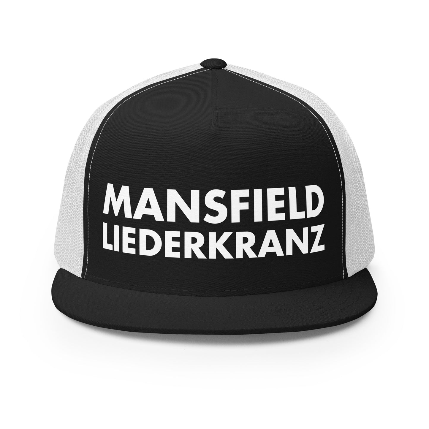 Performance | 5 Panel Trucker Cap | Liederkranz Soccer Club | Script Logo