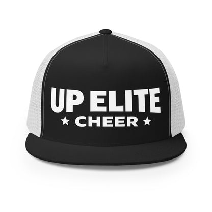 Performance | 5 Panel Trucker Cap | UP Elite Cheer | Script Logo