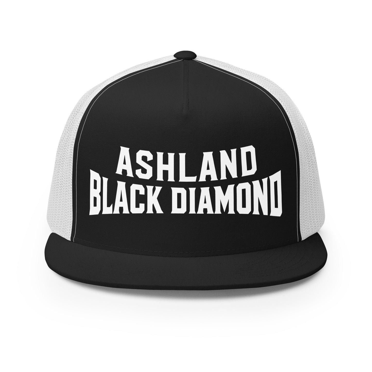 Performance | 5 Panel Trucker Cap | Ashland Black Diamonds | Vanguard Logo