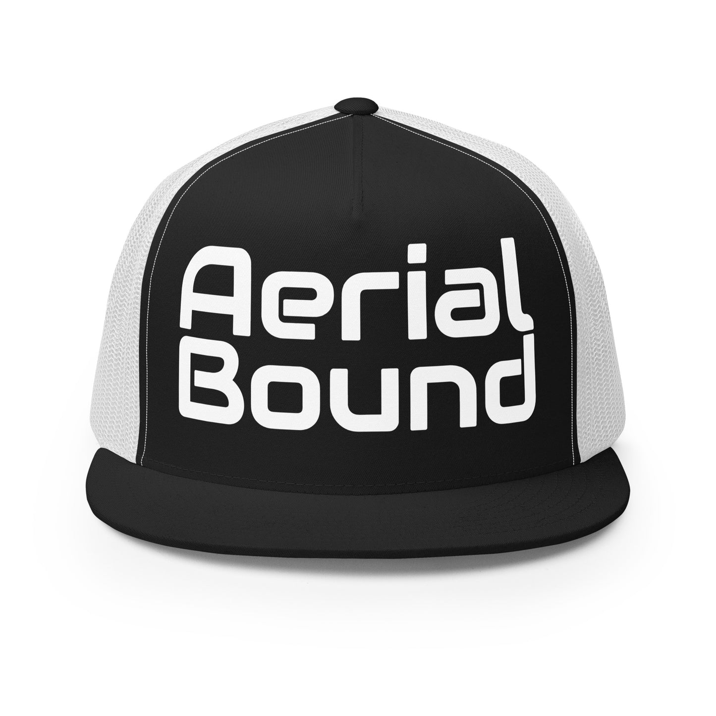 Performance | 5 Panel Trucker Cap | Aerial Bound Athletics | Script Logo