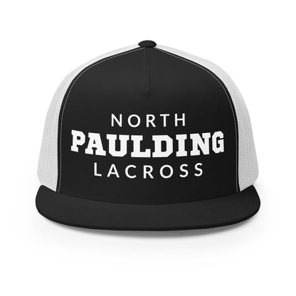 Performance | 5 Panel Trucker Cap | North Paulding Lacrosse | Valor Logo
