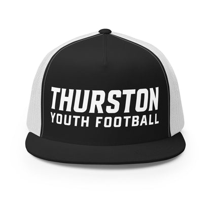 Performance | 5 Panel Trucker Cap | Thurston Youth Football | Crest Logo