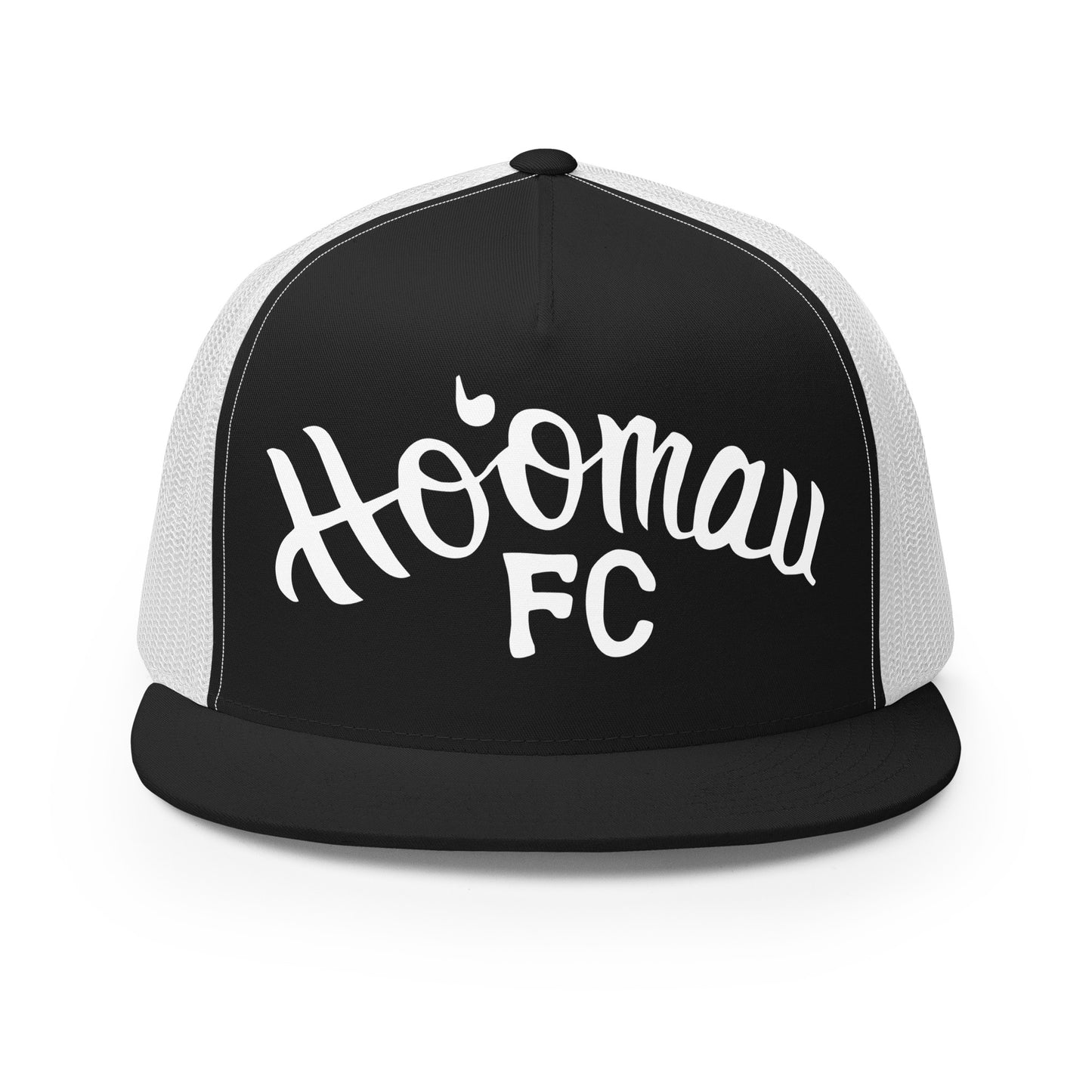 Performance | 5 Panel Trucker Cap | Hoomau FC | Crest Logo