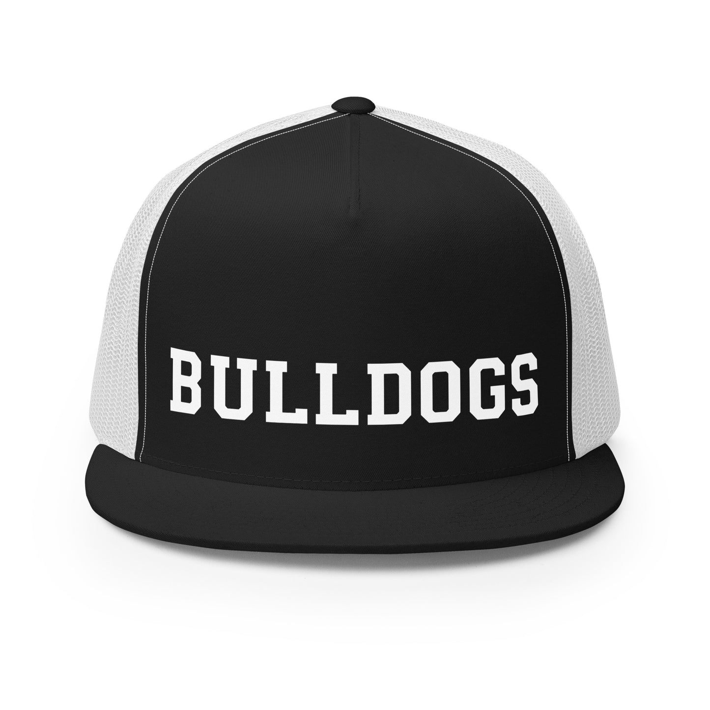 Performance | 5 Panel Trucker Cap | Celina Recreational Football Black | Bulldogs Crest Logo