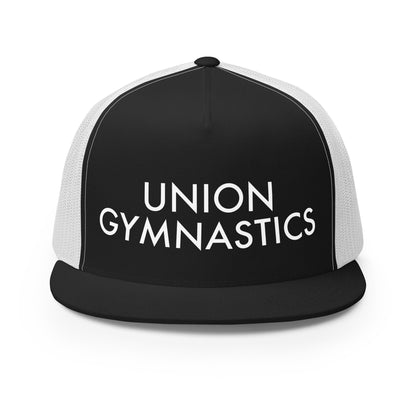 Performance | 5 Panel Trucker Cap | Union Gymnastics | Crest Logo