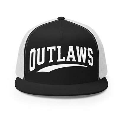 Performance | 5 Panel Trucker Cap | Louisiana Outlaws | Vanguard Logo