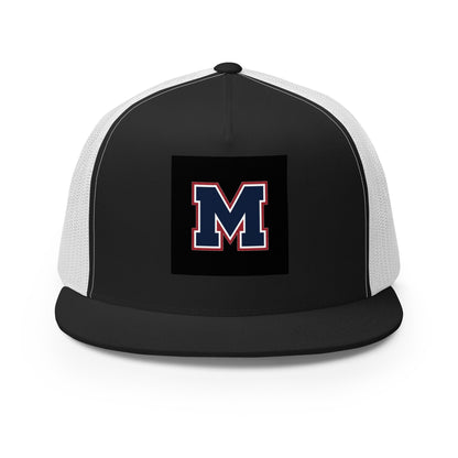 Performance | 5 Panel Trucker Cap | Michigan Select Baseball | M Lettermark Logo