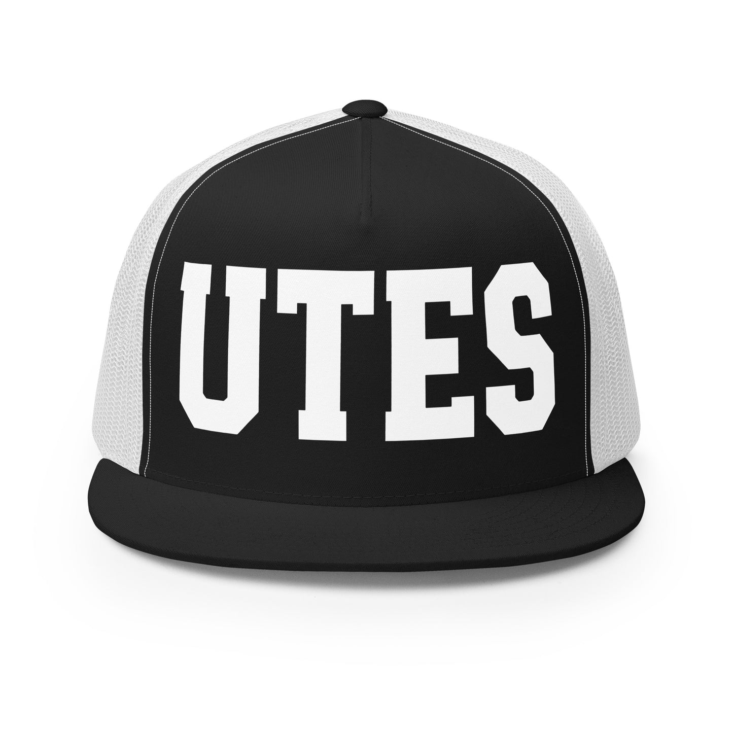 Performance | 5 Panel Trucker Cap | Utes Allstar Cheer | Script Logo