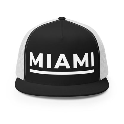 Performance | 5 Panel Trucker Cap | Miami Women's Hockey | Lettermark Logo