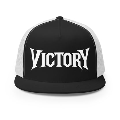 Performance | 5 Panel Trucker Cap | Victory Society | Crest Logo
