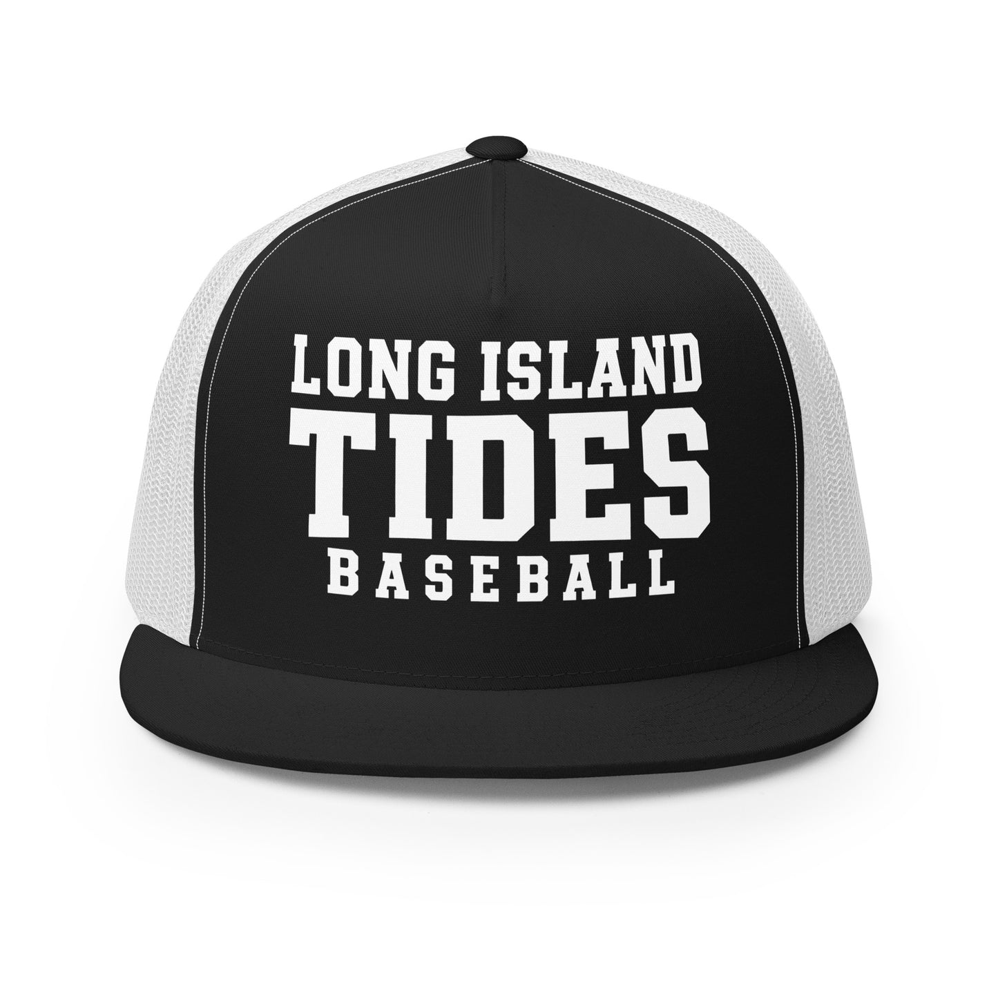Performance | 5 Panel Trucker Cap | Long Island Tides Baseball | Valor Logo