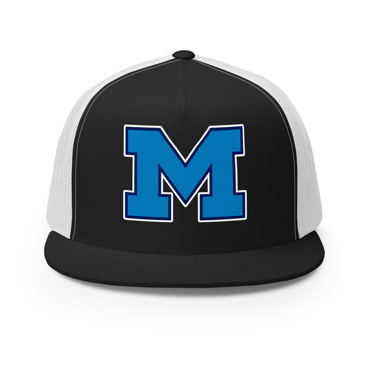 Performance | 5 Panel Trucker Cap | Medfield Softball | Lettermark Logo