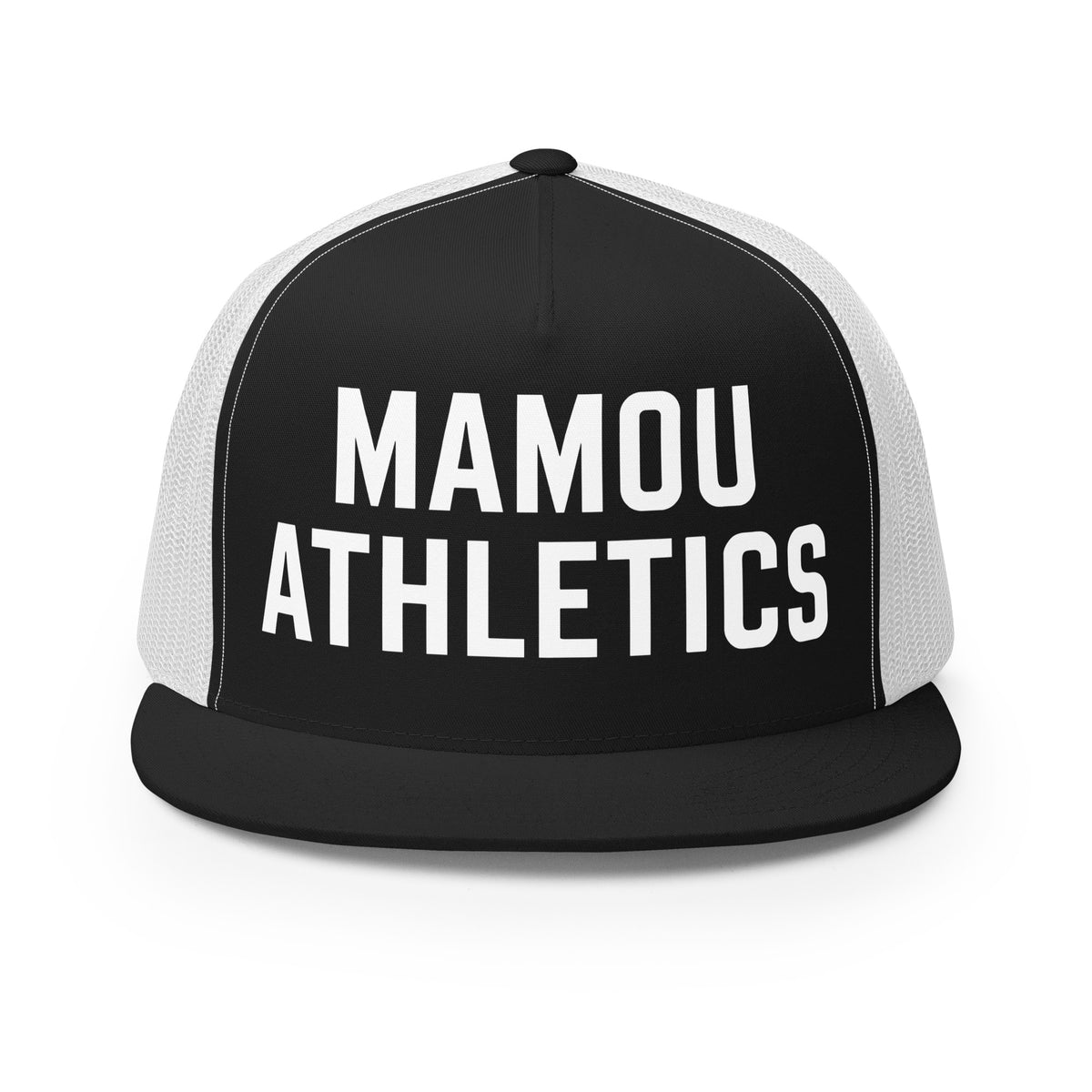 Performance | 5 Panel Trucker Cap | Mamou High School | Emblem Logo