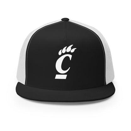 Performance | 5 Panel Trucker Cap | Campbellsport Cougars | Emblem Logo