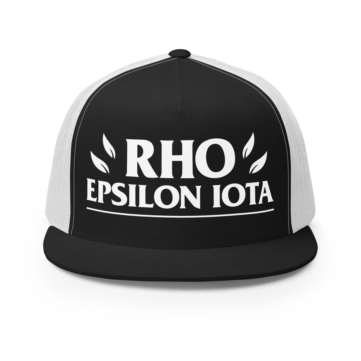Performance | 5 Panel Trucker Cap | Rho | Script Logo