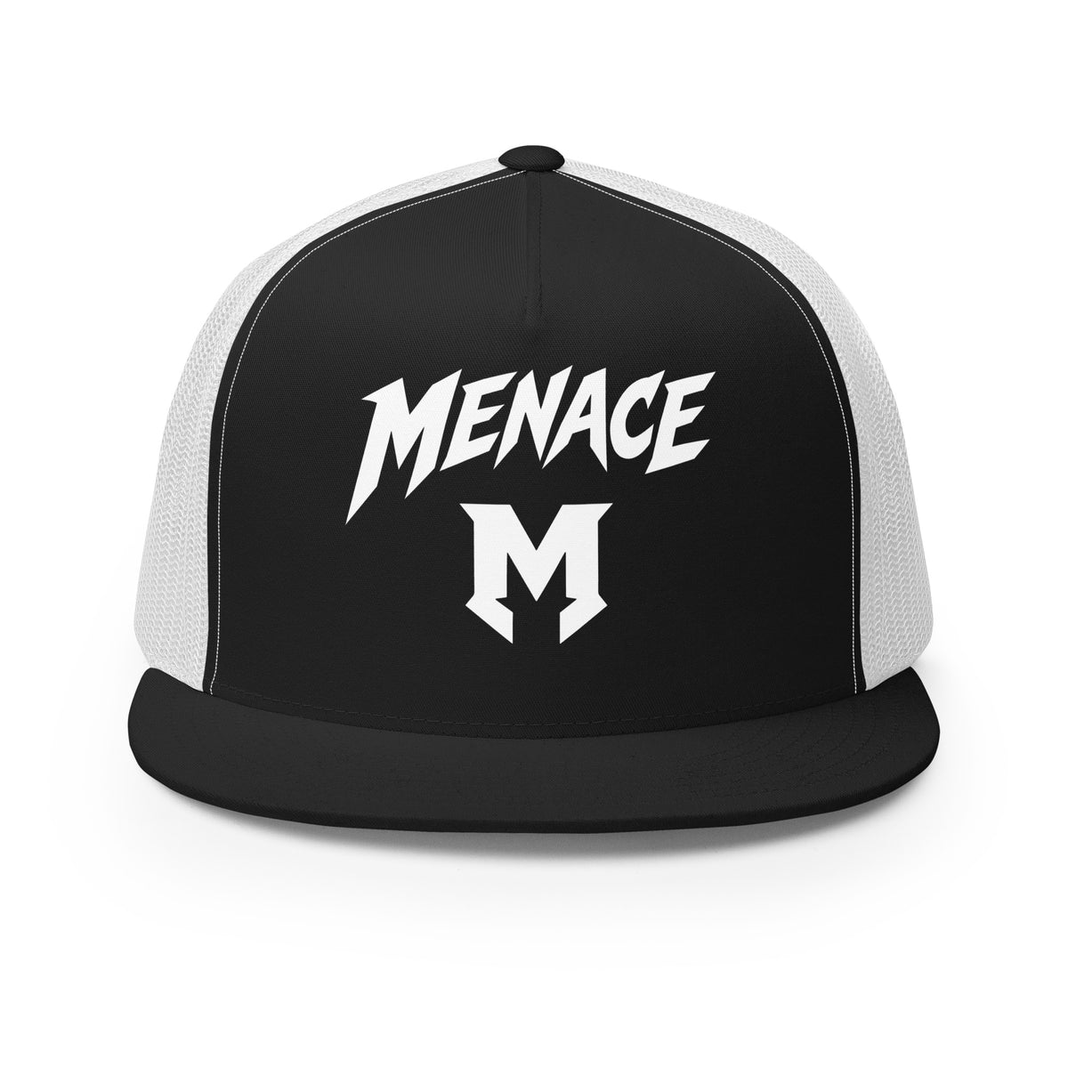 Performance | 5 Panel Trucker Cap | Mandan Menace | Crest Logo