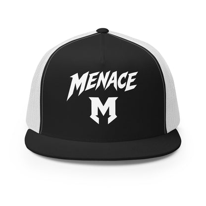Performance | 5 Panel Trucker Cap | Mandan Menace | Crest Logo