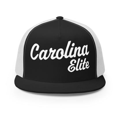 Performance | 5 Panel Trucker Cap | Carolina Elite-Shields | Modern Script Logo