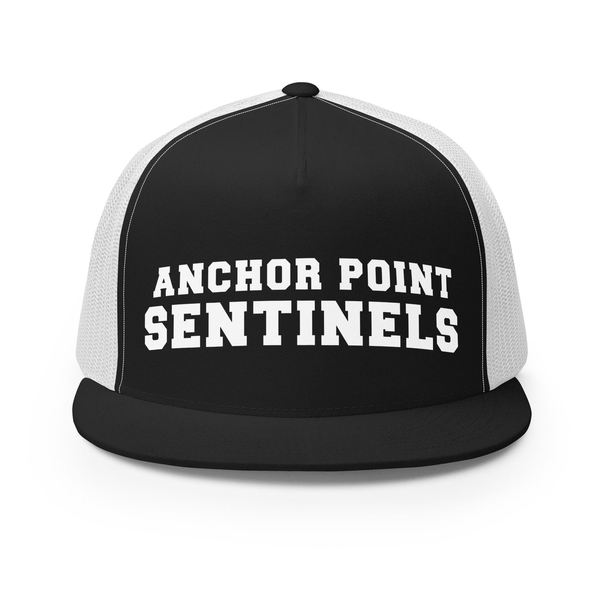 Performance | 5 Panel Trucker Cap | Anchor Point | Crest Logo