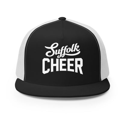 Performance | 5 Panel Trucker Cap | Suffolk University Cheerleading | Vanguard Logo
